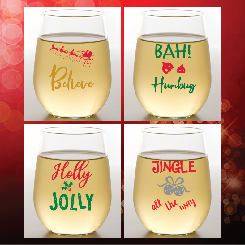 Wine-Oh! - Wholesale Wine Glass - CLOSEOUT ASSORTED Unbreakable Stemless Plastic Wine Glasses39