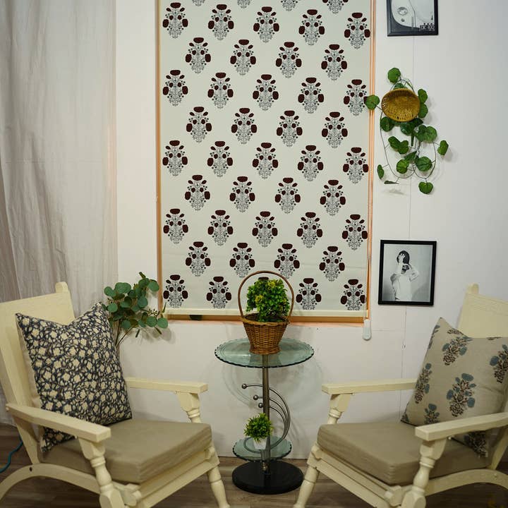 Fabdivine - Wholesale Blinds - Linen Polymer Blackout Roller Shade- Swadesh4