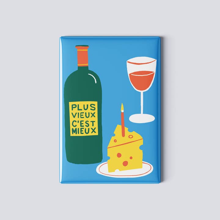 Aimant - Plus vieux c'est mieux for wholesale by Studio Toute