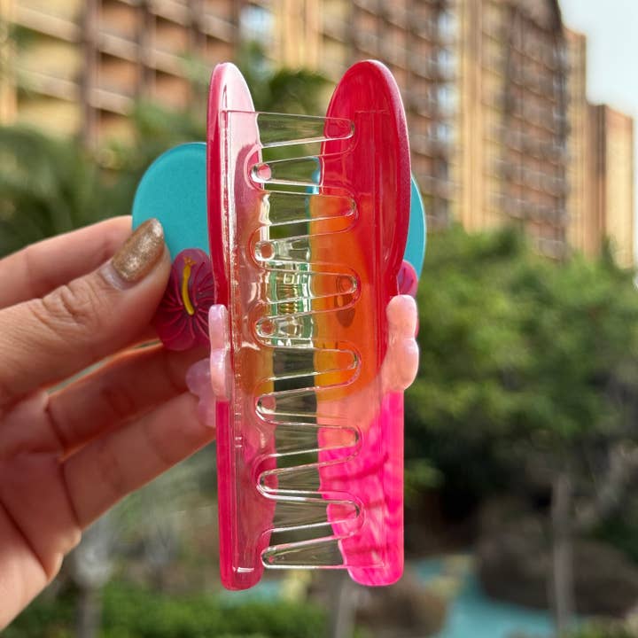 Phases Hawaii - Wholesale Hair Clip - Women's - Magical Shave Ice 2 sizes1
