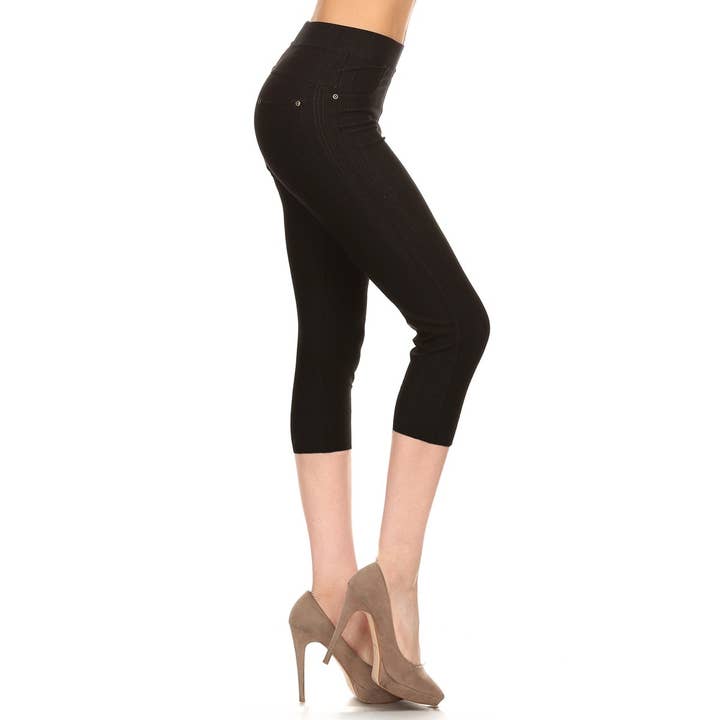 Jeggings Capri (taglia unica) per la vendita all'ingrosso da parte di Leggings Depot