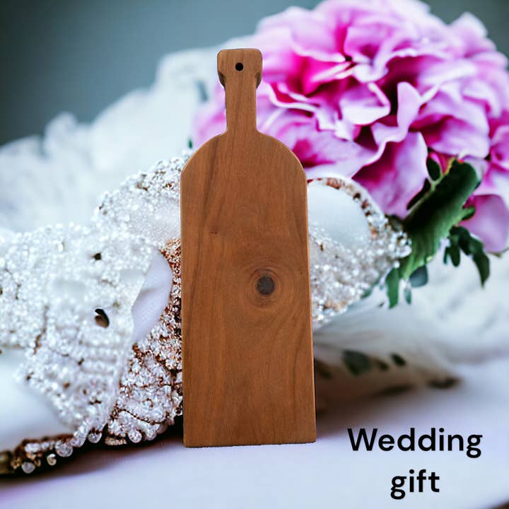 TG Designs - Wholesale Cheese board - WINE BOTTLE CHEESE BOARD CHERRY9