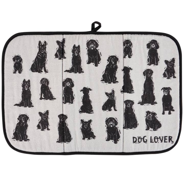 Dog Lover Drying Mat for wholesale by Primitives by Kathy