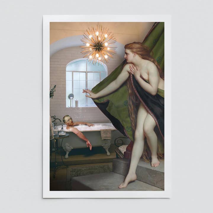 Badmöte konsttryck för wholesale av Dikhotomy