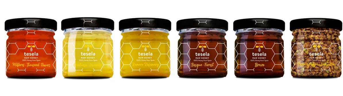 TESELA NATURA, S.L. - Vendita all'ingrosso Miele - Confezione regalo TESELA con miele crudo e polline d'api 5