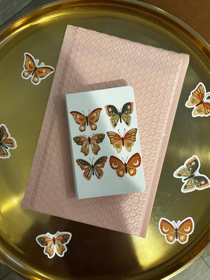 Butterfly Mini Notebook for wholesale by Fern Hollow Co.
