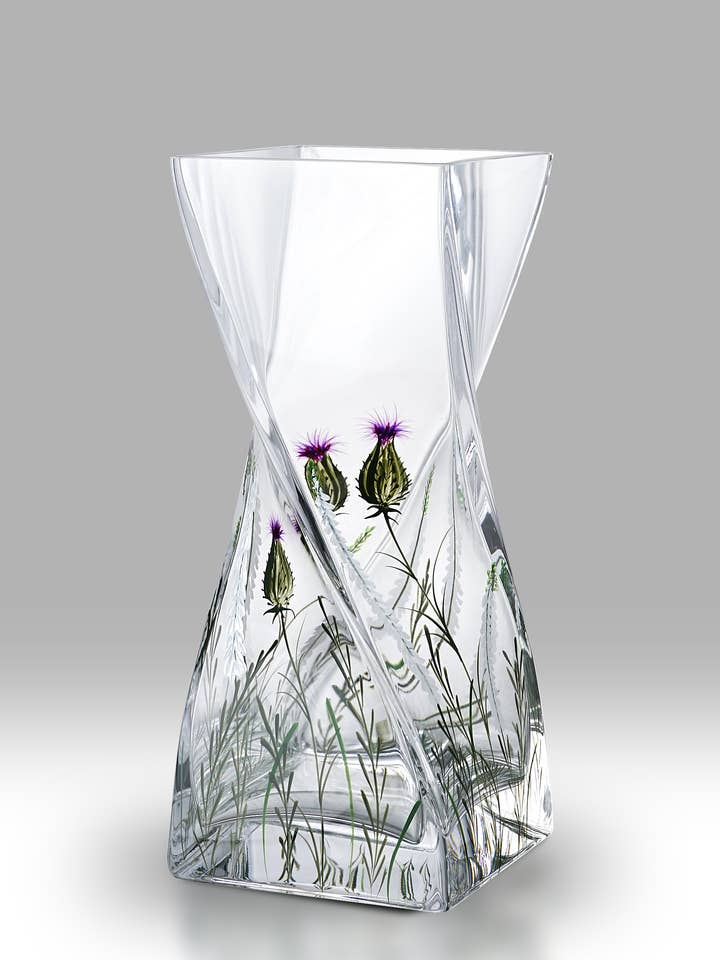 Charmed Heather - 25 cm Twist for wholesale by Nobile Glassware Ltd.