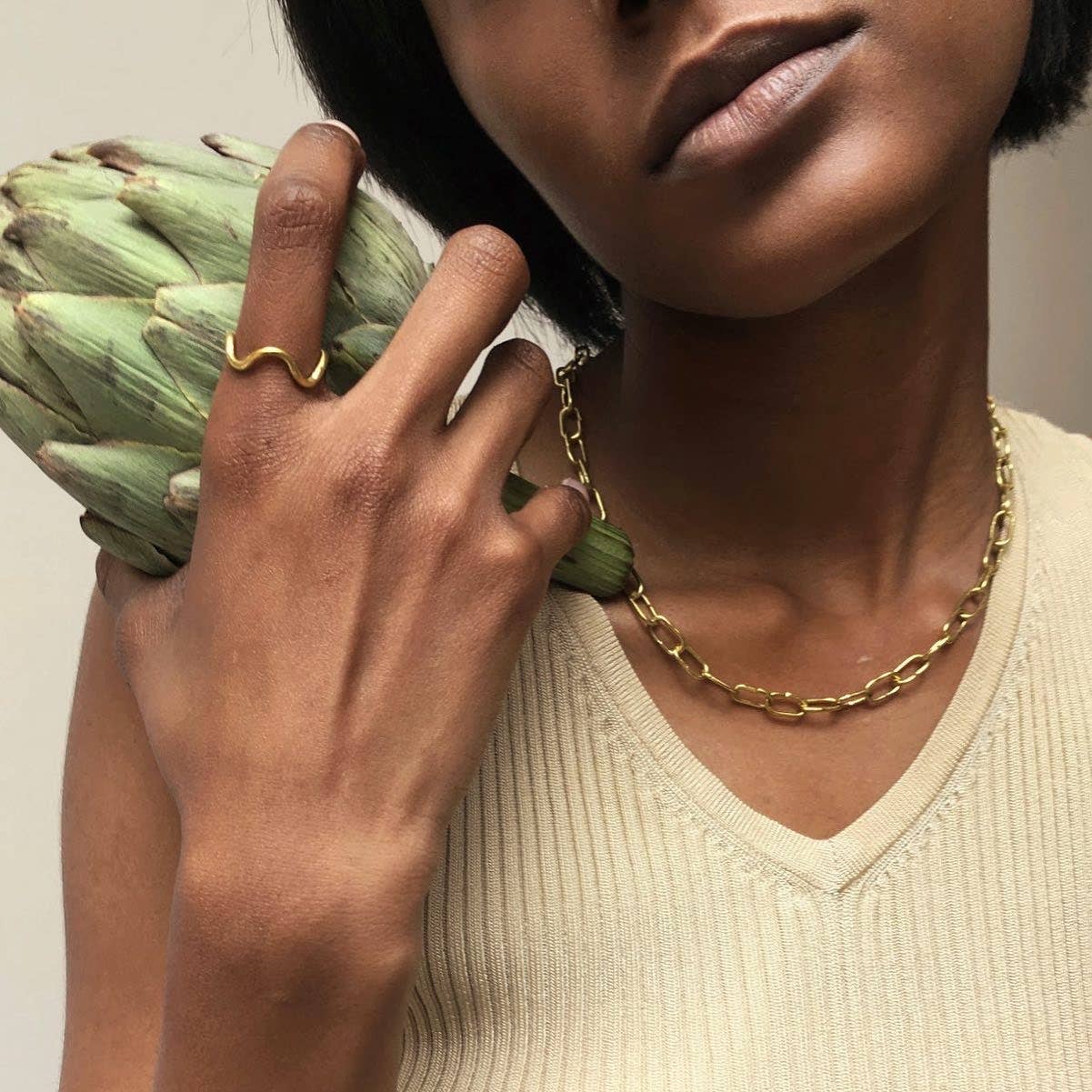 Mahnal Jewelry - Wholesale Band/gestapelde ring - Kundalini-ring3