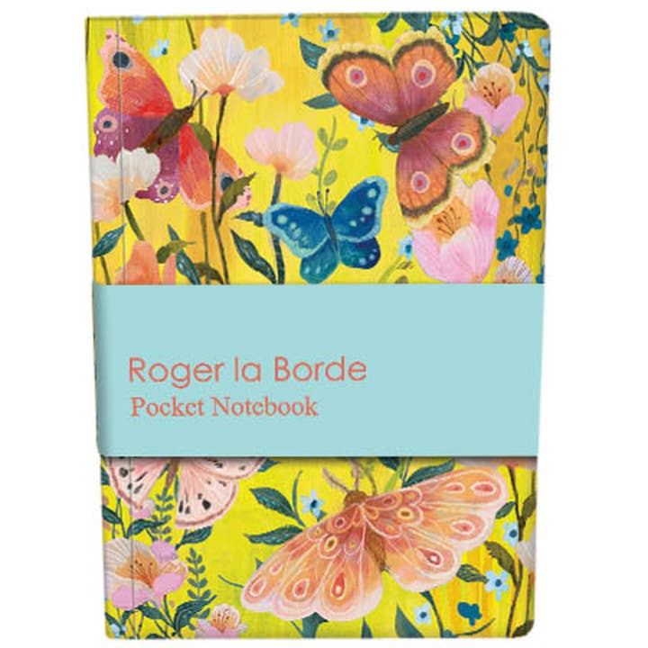 Butterfly Ball Sunshine Pocket Notebook - APB 027 for wholesale by Roger La Borde