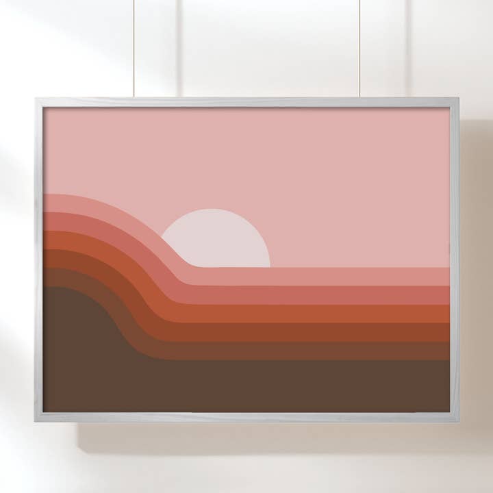 Impression artistique Dusty Rose Dipper pour la vente par Circa 78 Designs