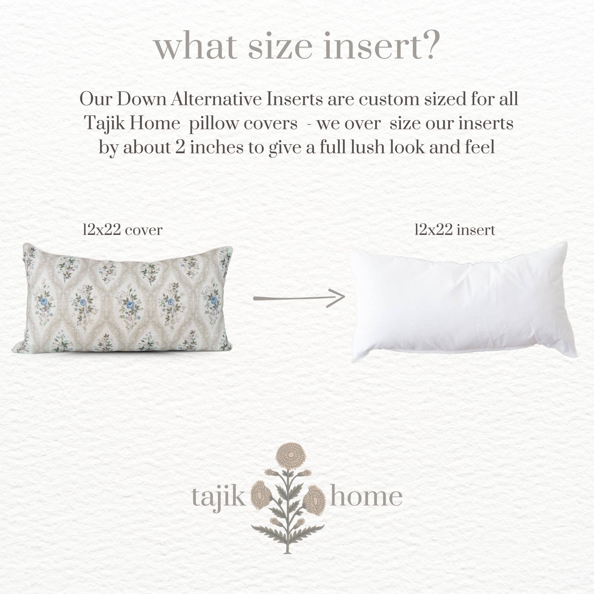 Tajik  Home  LLC - Wholesale Pillow Insert - Down Alternative Pillow Inserts - Made in Massachusetts18
