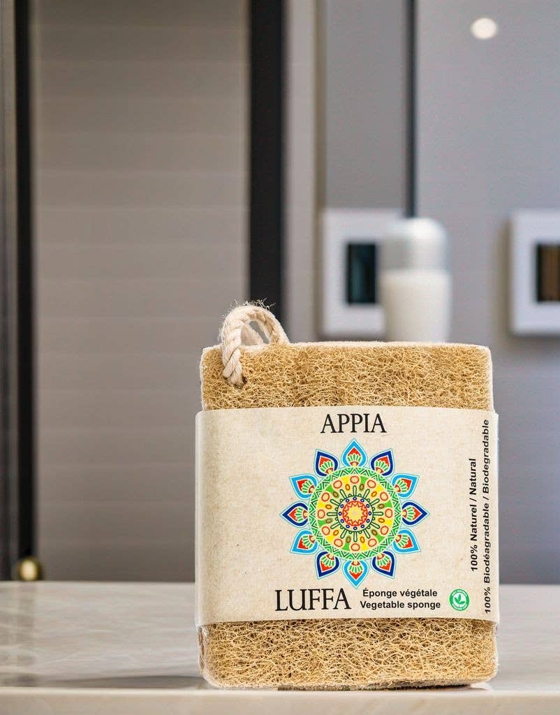 Appia Luffa - Wholesale Loofah - Premium Organic Egyptian Loofah Sponge Large with rope5