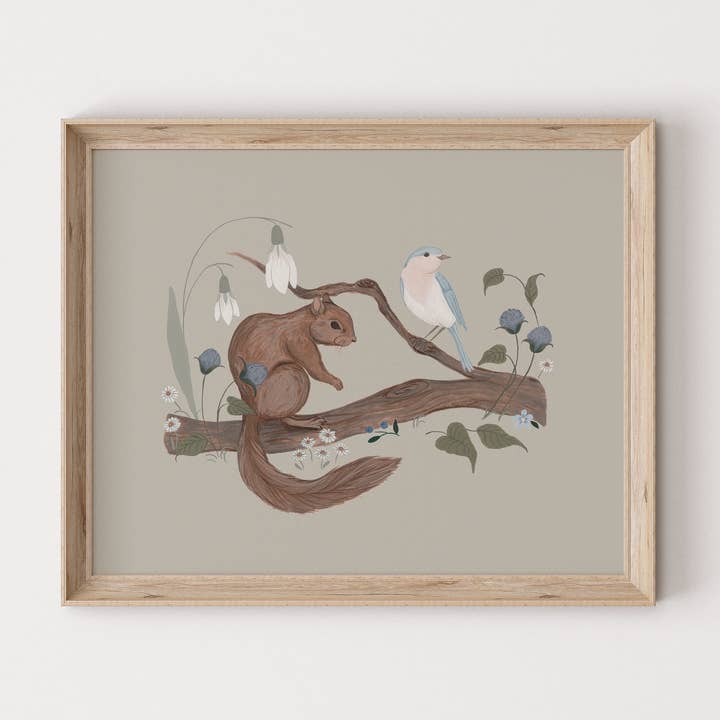 Solange Pilote – wholesale Konsttryck – Vårens uppvaknande0