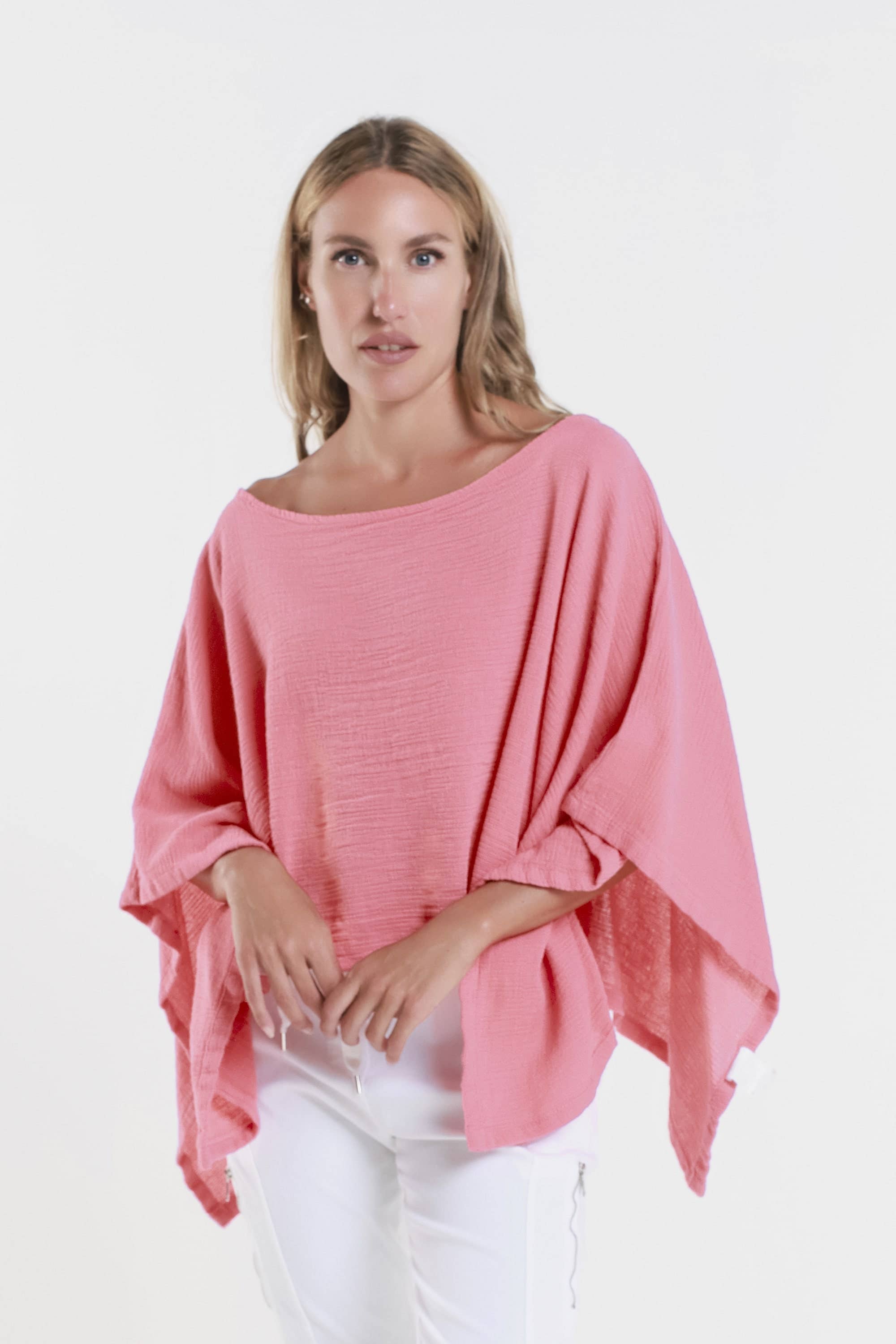 TINA Stephens Italy/Tees By Tina – Großhandel Poncho – Damen – Gewebter Poncho aus Leah (BQ168)21