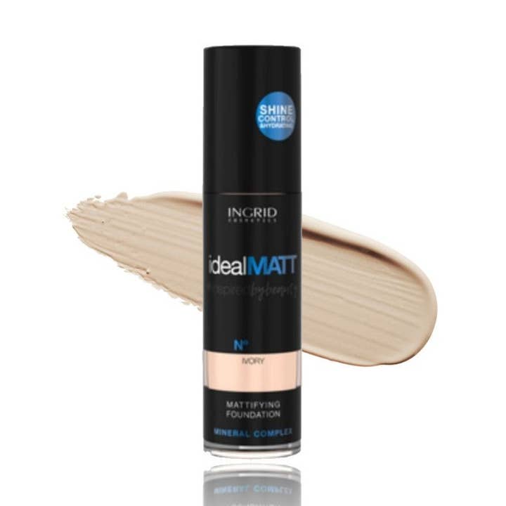 SDI-PARIS - Vendita all'ingrosso Fondotinta - Fondotinta Ideal Matt - 30 ml - 5 tonalità 304 Dark0