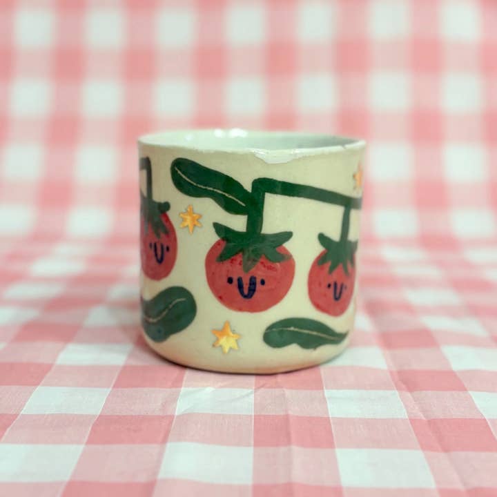 Rosi Tooth - Wholesale Coffee/Tea Cup - Tomato Mug3