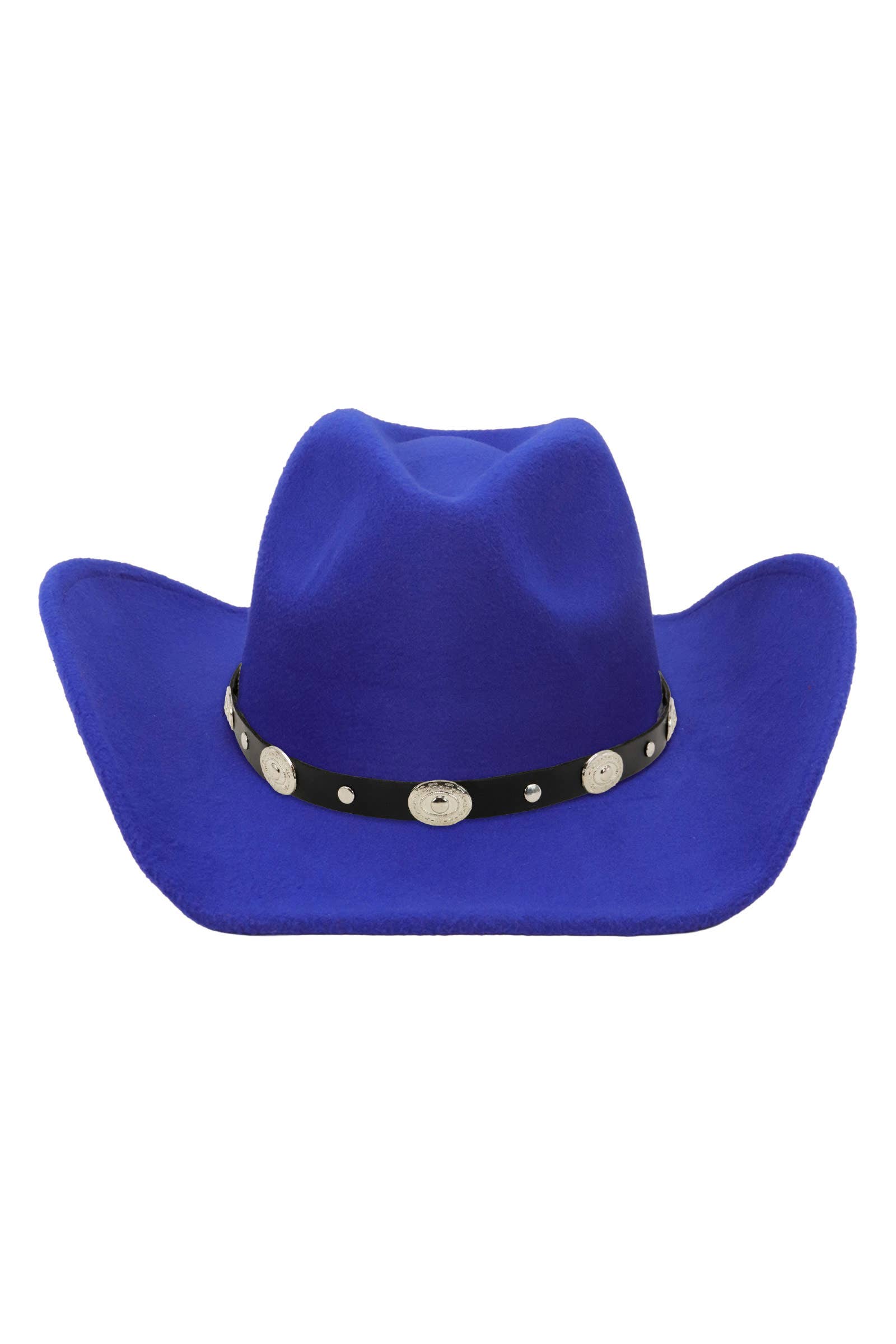 Cap Zone - Wholesale Cowboyhoed - Uniseks - Concho-riem tweekleurige cowboyhoed van imitatievilt18