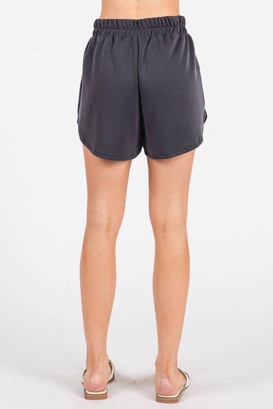 Final Touch - Wholesale Shorts - Women's - Modal Jersey Dolphin Shorts - NP70378A15