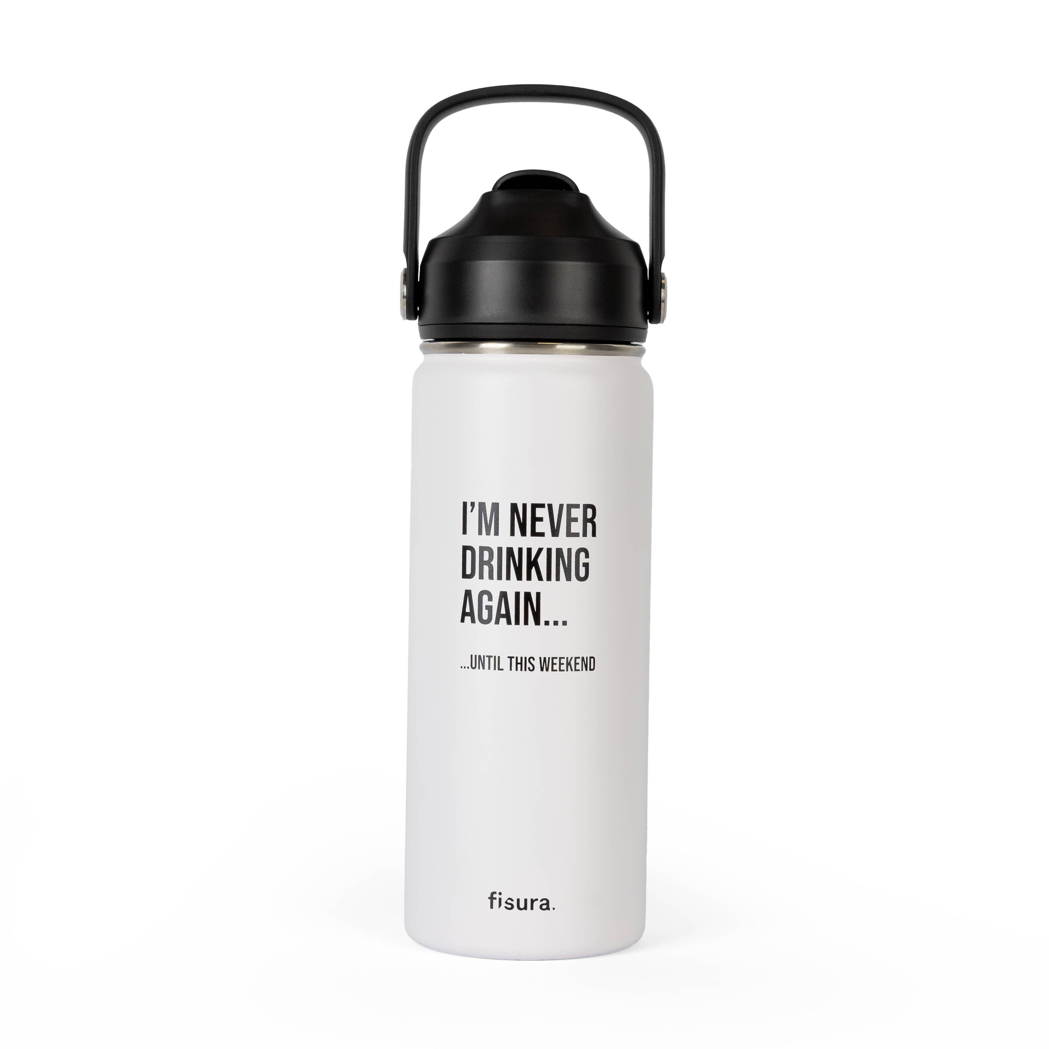 Fisura - Wholesale Water Bottle - Thermos "I'm never drinking again" 500ml0