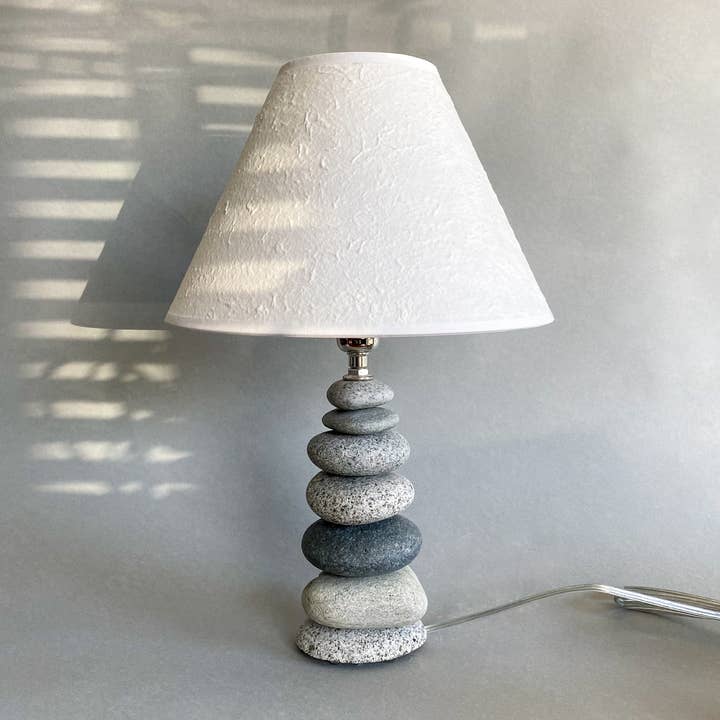 Funky Rock Designs - Wholesale Accent/Desk Lamp - Mini Coastal Lamp2