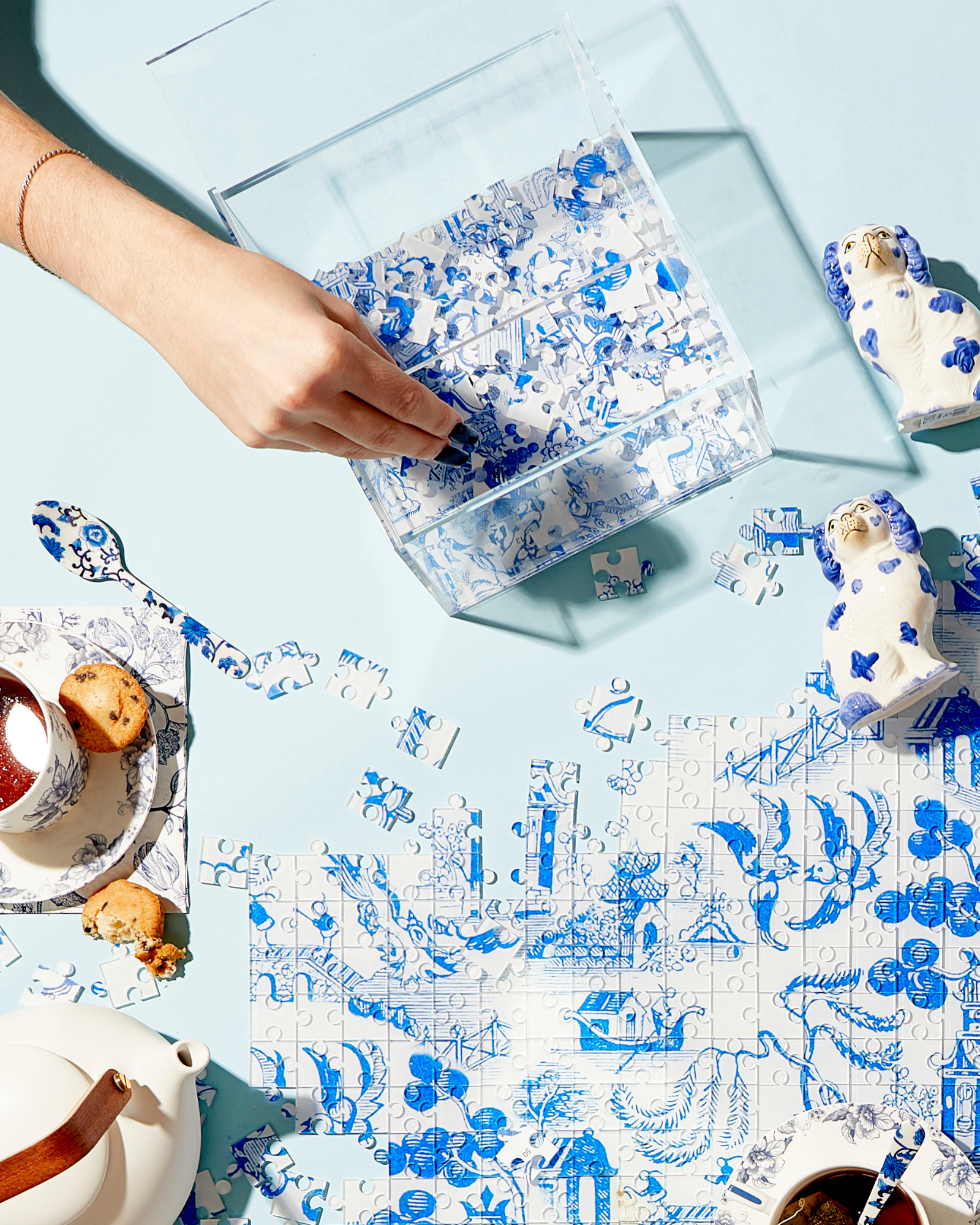 Tart By Taylor - Wholesale Puzzle - Adult - Chinoiserie Acrylic Puzzle5