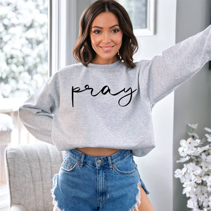 Sudadera Pray para venta al por mayor de The Dirty Cowgirl Apparel