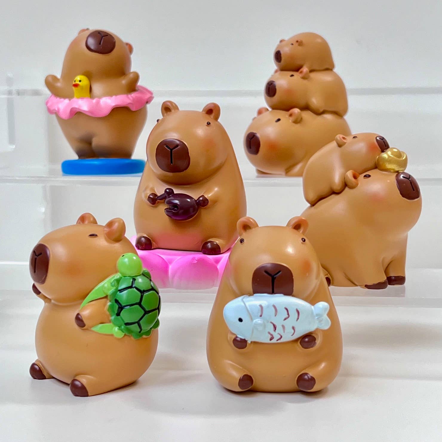 BCmini - Wholesale Decorative Figurine - 71030 Capybara Life Blind Box-612