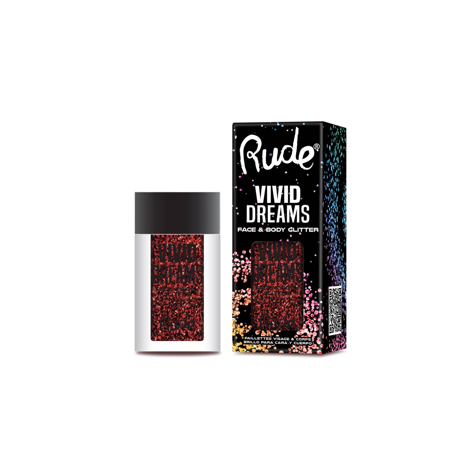 Rude Cosmetics - Wholesale Body Glitter/Shimmer - Vivid Dreams Face & Body Glitter15