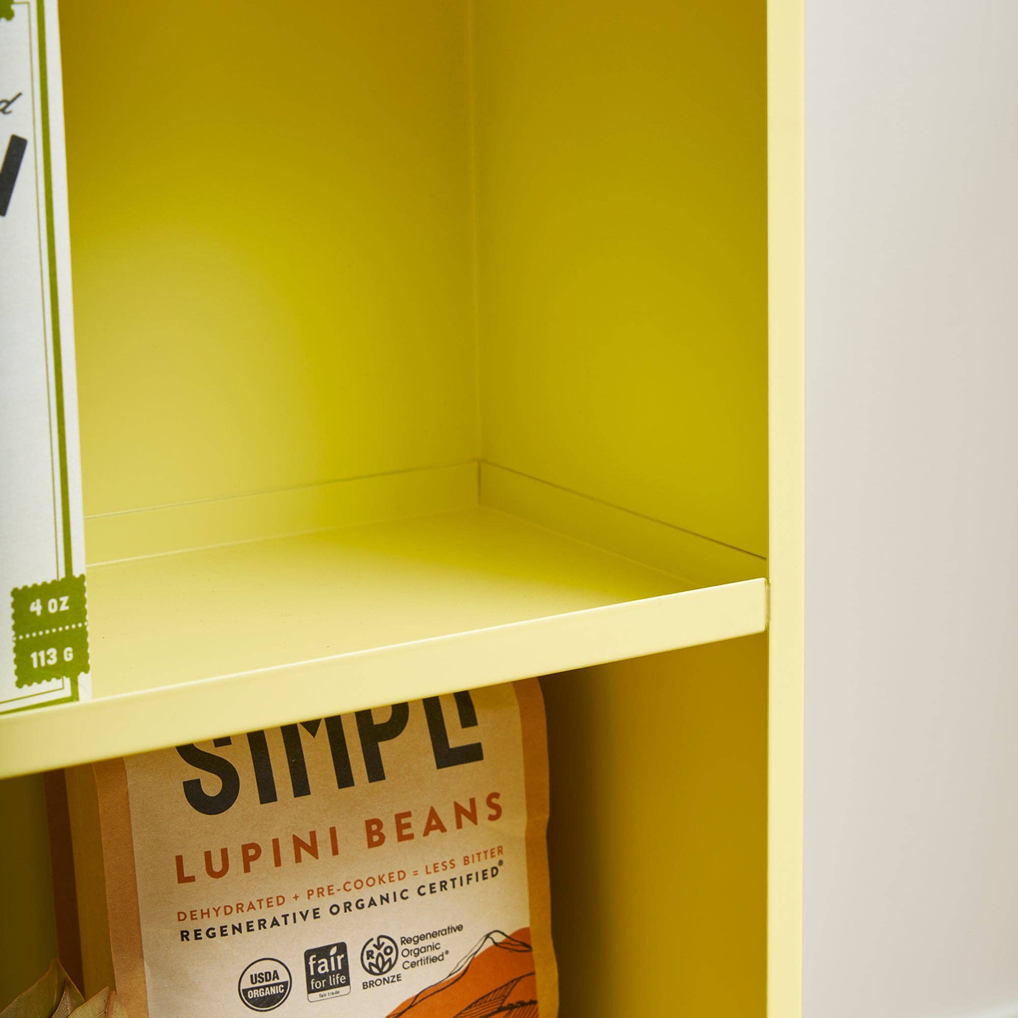 Yamazaki Home - Vente Rangements/organisateurs de cuisine - Chariot de rangement roulant (27" H) - Acier - Poire jaune7