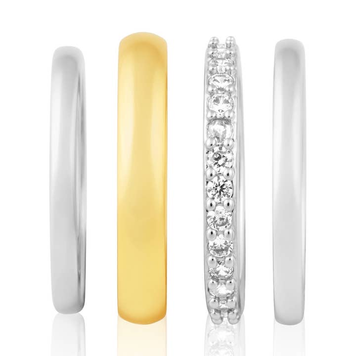 Faye Ring - Två Ton för wholesale av Sahira Jewelry Design