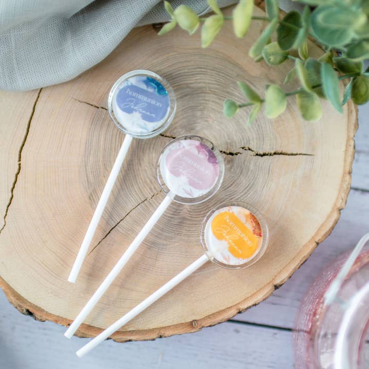 salonbuck - Wholesale Lollipop - Wafer Lollipop "Watercolor"2