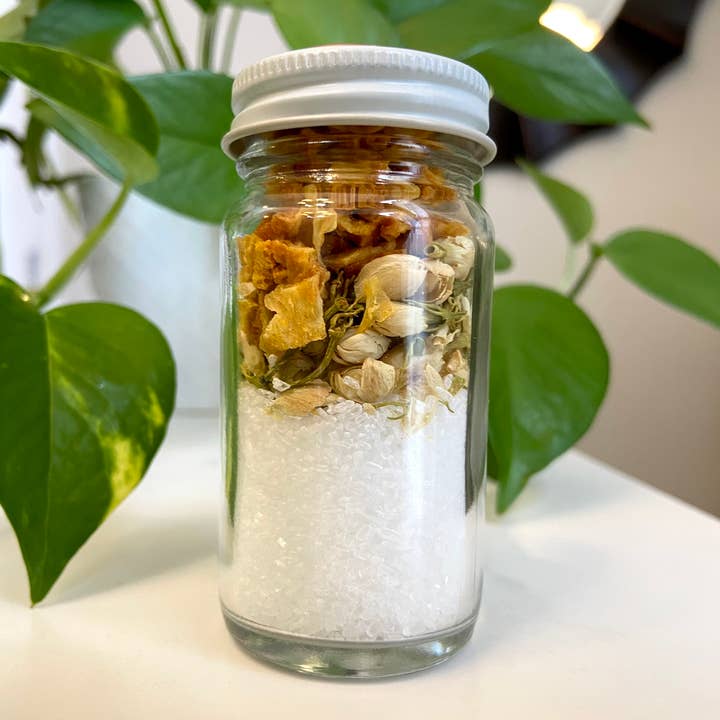 Three Witches Tea Shop - Vendita all'ingrosso Sali da bagno - Sale da bagno biologico Orange +Jasmine Ritual3