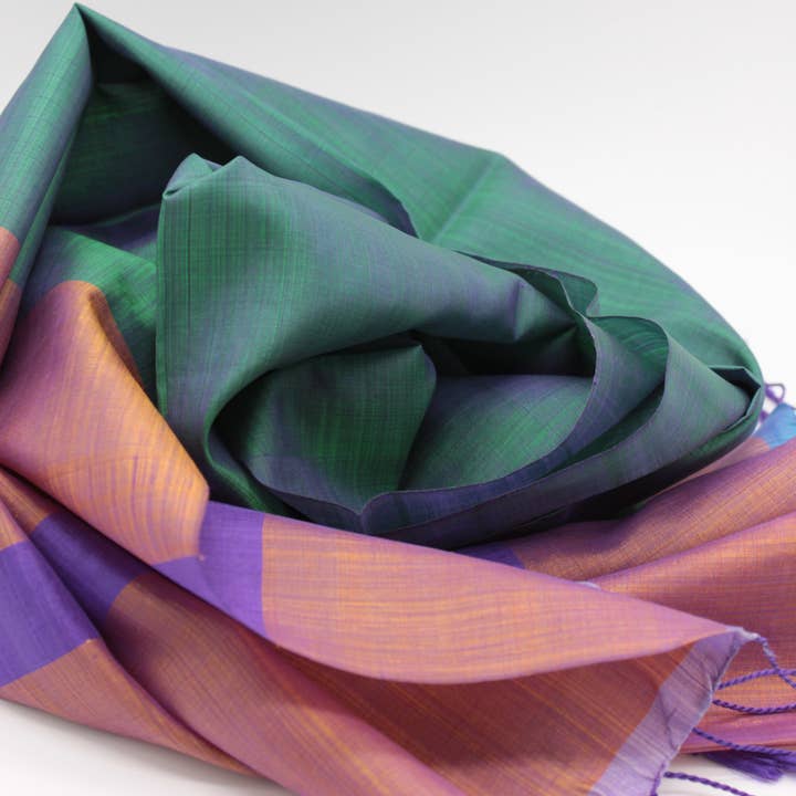 Tropischer Seidenschal für den Großhandel von Cambo