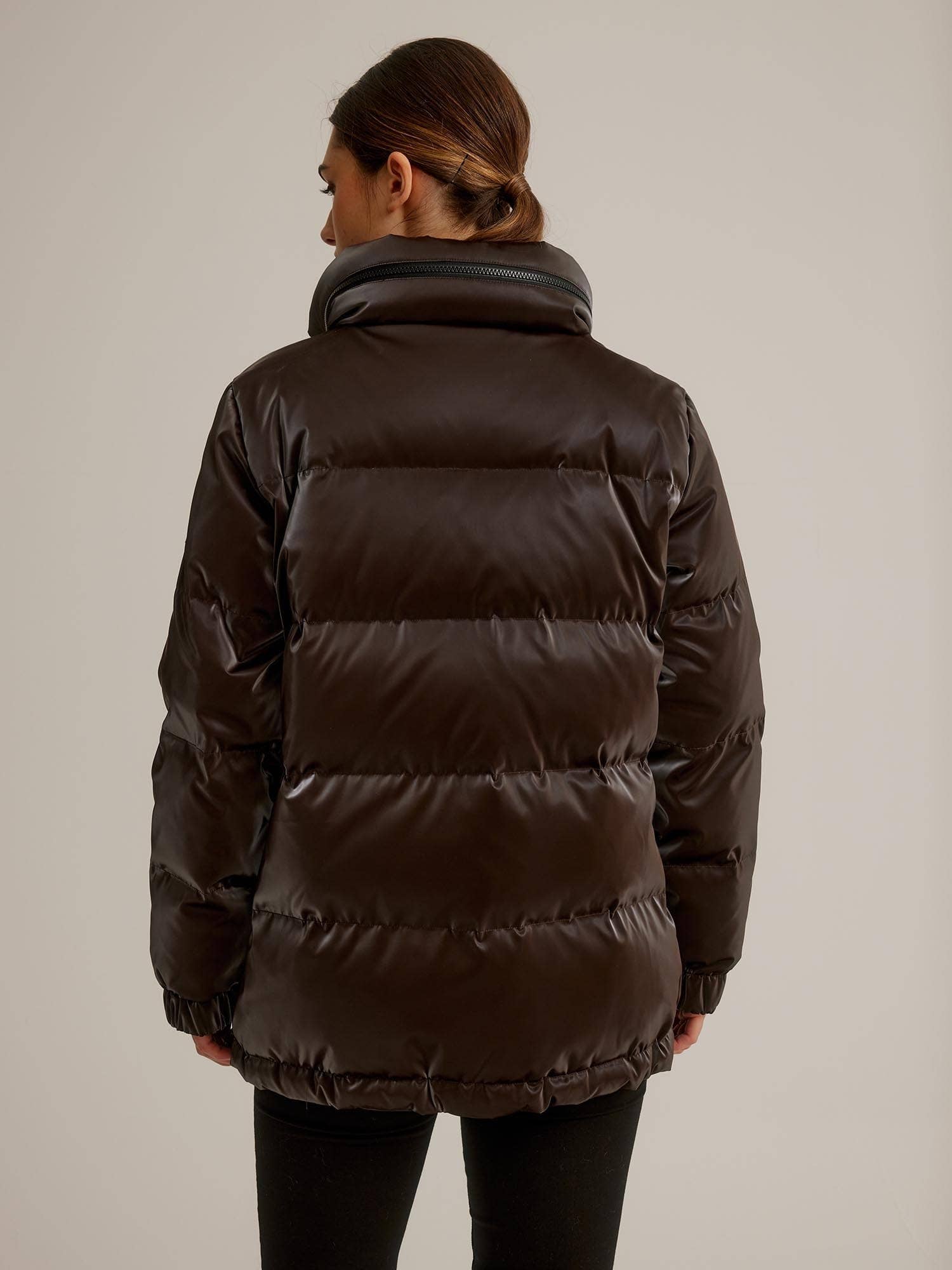 Arctic Expedition - Wholesale Puffer Jacket - Women's - Sarnia Liquid Shine Puffer Jacket12