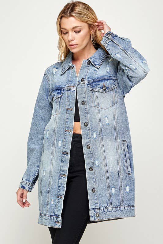patrol jeans - Wholesale Denim Jacket - Women's - Women's Denim Jacket with Distressed (OPEN PACK)9