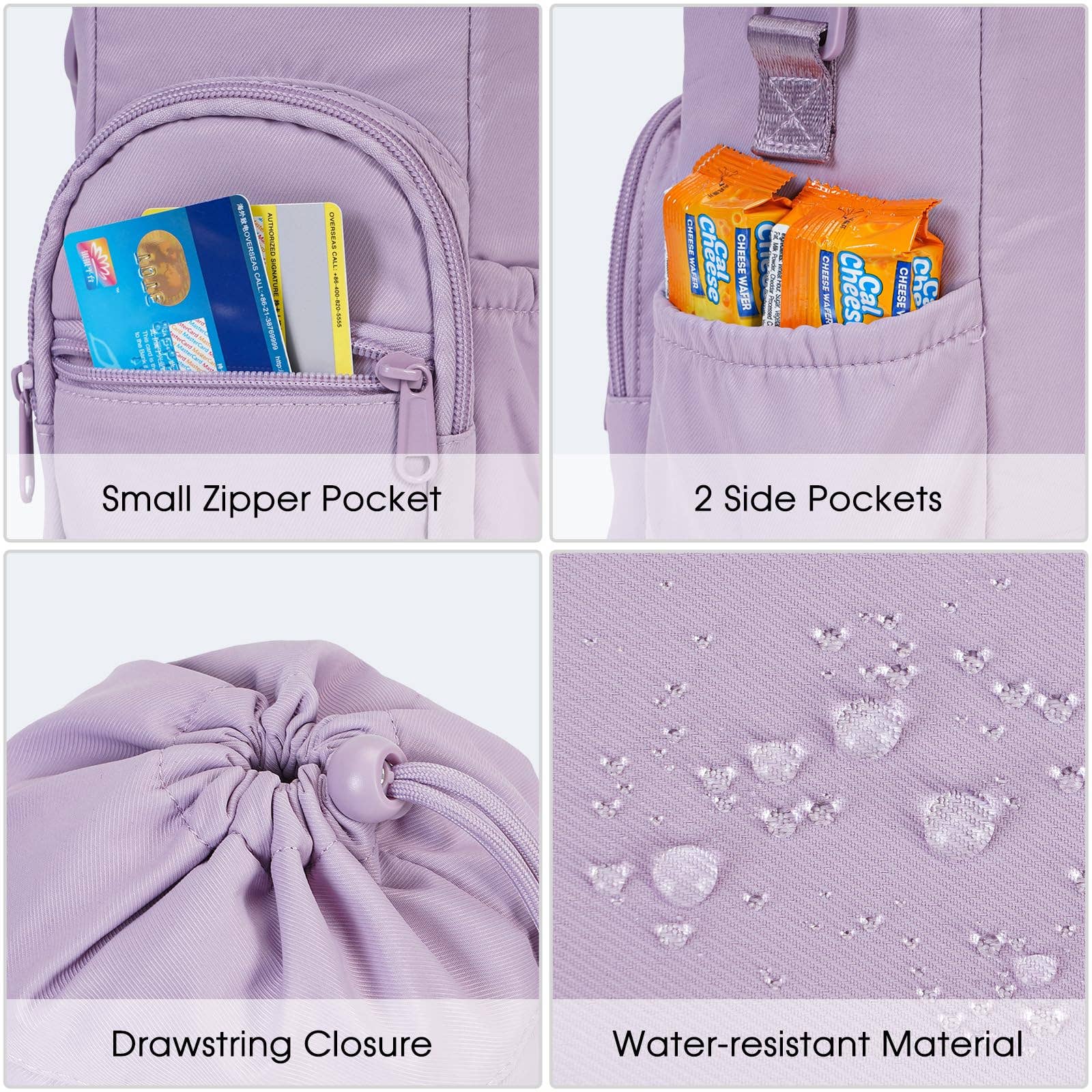 wandf - Wholesale Bottle Rack/Holder - Insulated Water Bottle Holder with Strap and Phone Pocket36