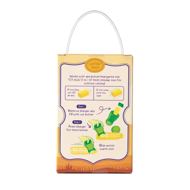 TALISMAN DESIGNS - Wholesale Corn Holders/Tools - DISCONTINUED: Butter Boy - Cowboy