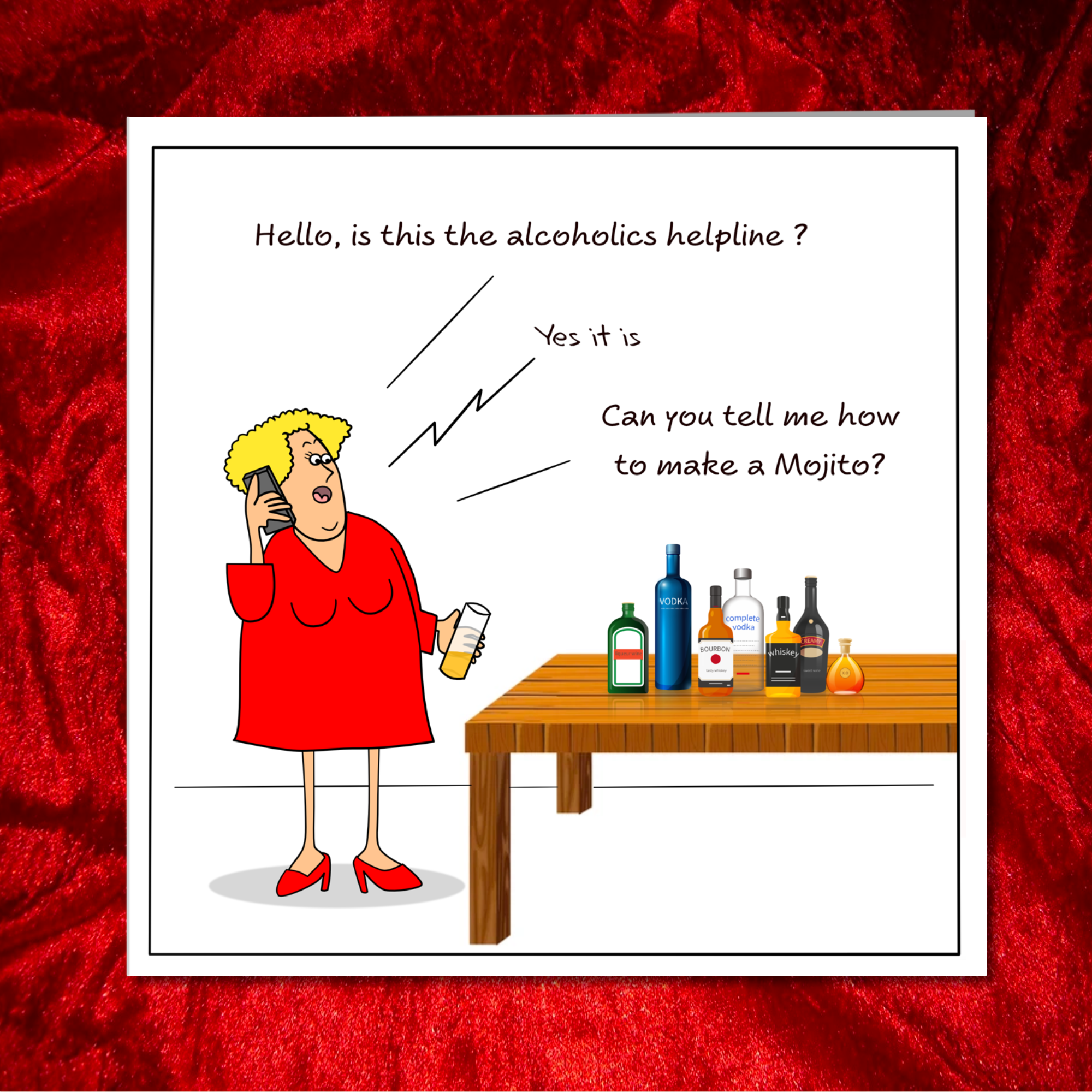 Swizzoo Cards – wholesale Birthday card – Funny Birthday Card Mother's Day Card for Mum Girl Friend Wife  - 40th 50th 60th Birthday  - Humor, humorous and fun - bad example2