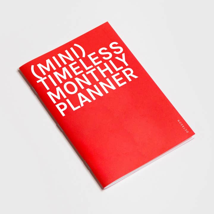 Monthly planner A6 for wholesale by OCTAGON DESIGN