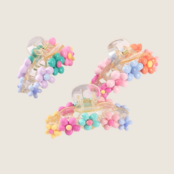 Hair Clip "Flower Power" for wholesale by Bazaar Noir UG