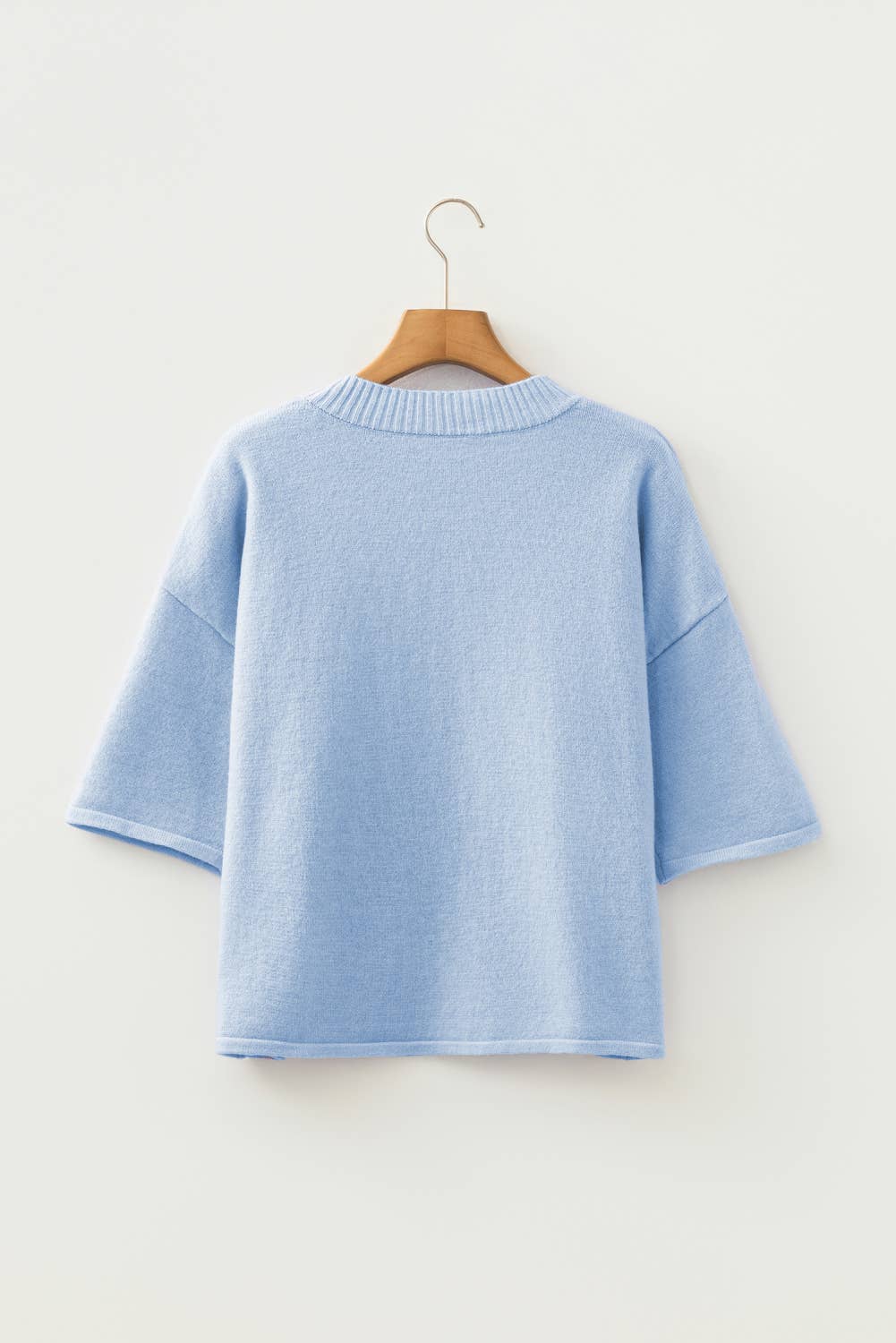 66DISCO - Vente Cardigan – femme - Cardigan en maille à manches 3/4 avec boutons (S-XL)14