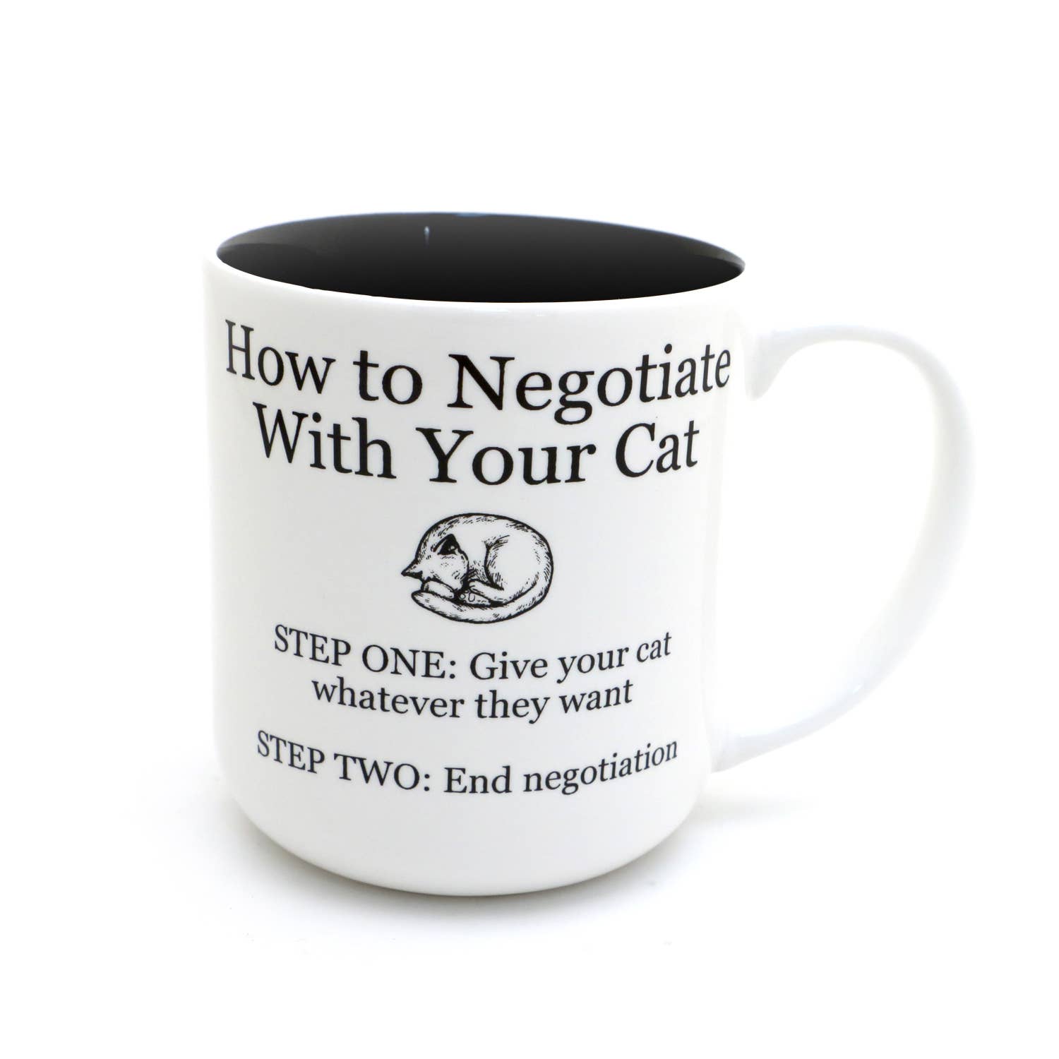 Lenny Mud - Wholesale Coffee Mug - Cat negotiations mug, funny gift for crazy cat lady, cat mom