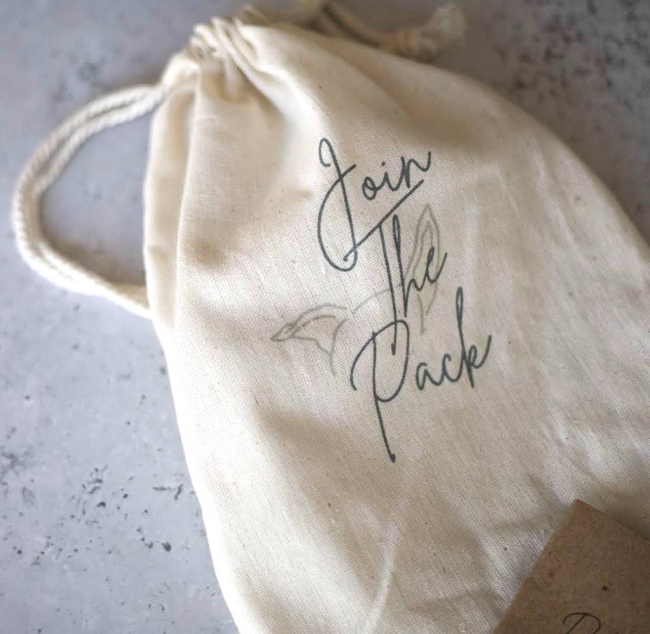 The Paws - Wholesale Drawstring Bag - Unisex - Custom Message Drawstring Bags2