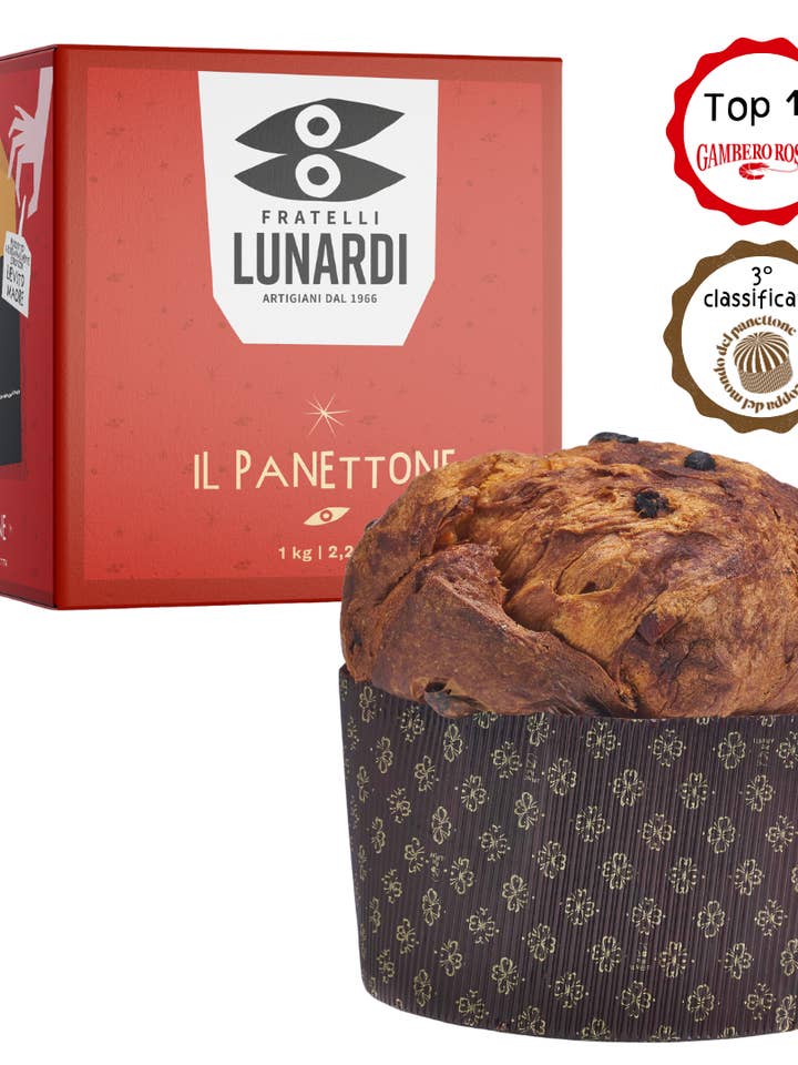 Classic Panettone 1kg for wholesale by Fratelli Lunardi srl