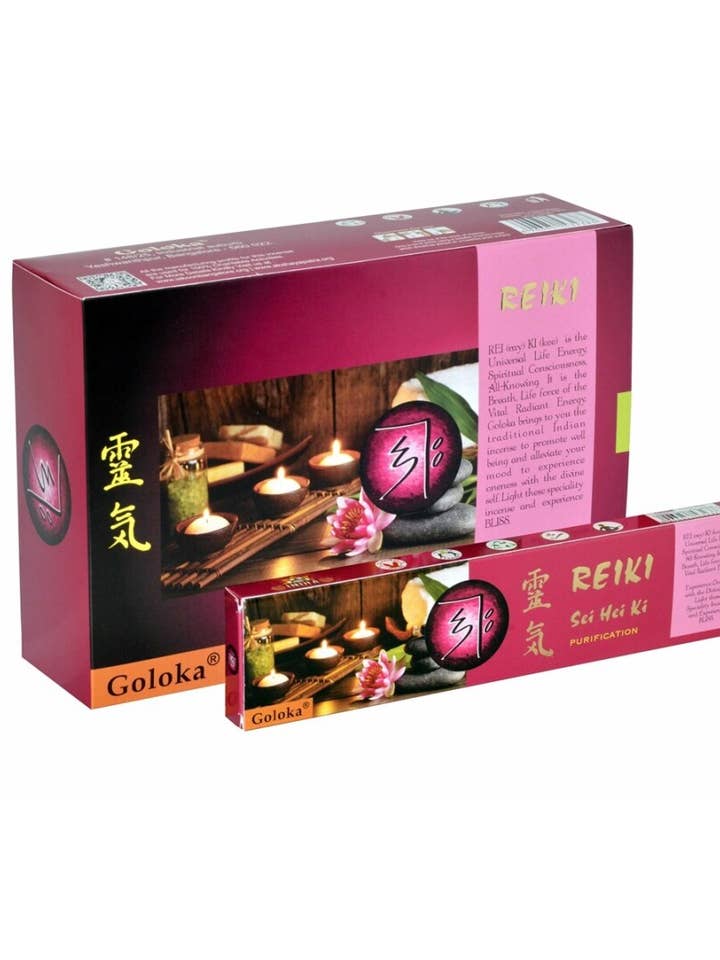 Goloka Reiki Incense 15g Purification for wholesale by AUM Fragrances