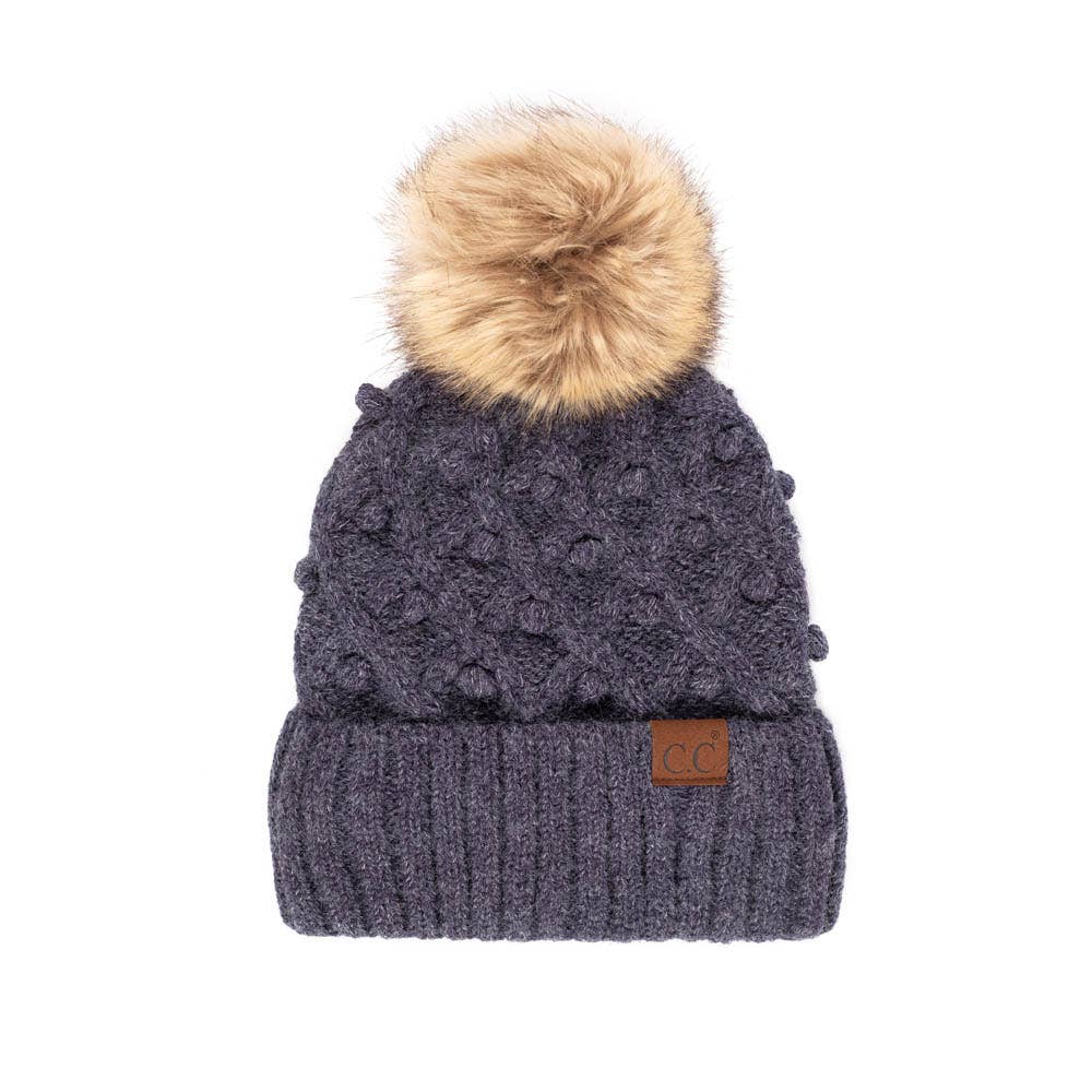 Hana – Engroshandel Beanie - Dame – C.C Bobble Beanie Hat5