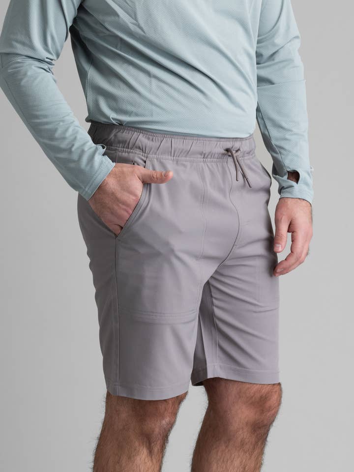 Herrar Cascade Stretch Ripstop Vävda Shorts för wholesale av LIV Outdoor
