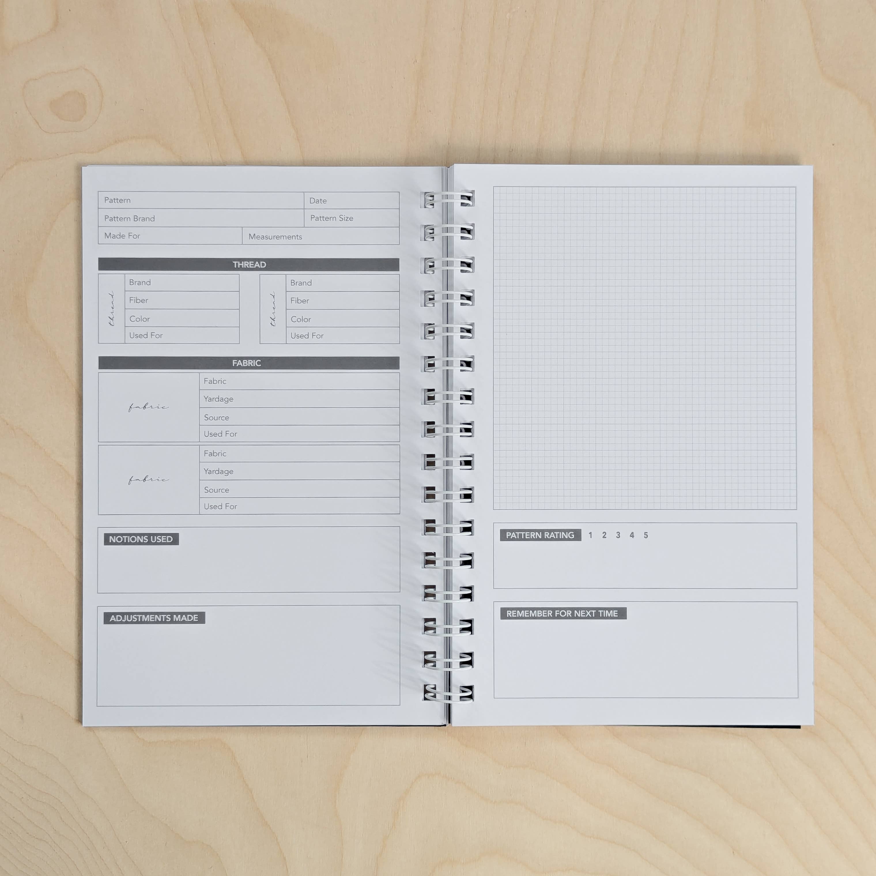 Kohamche - Vente Journal intime - Journal de couture5