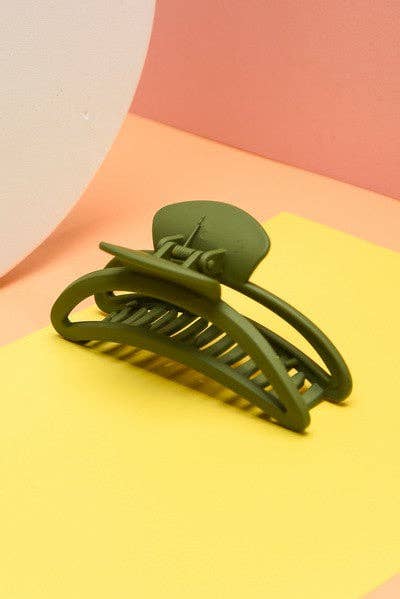 JOSSLYN by wall to wall - Wholesale Hair Clip - Women's - EXTRA LARGE MATTE LUXE  HAIR CLAW CLIPS | 40H4428