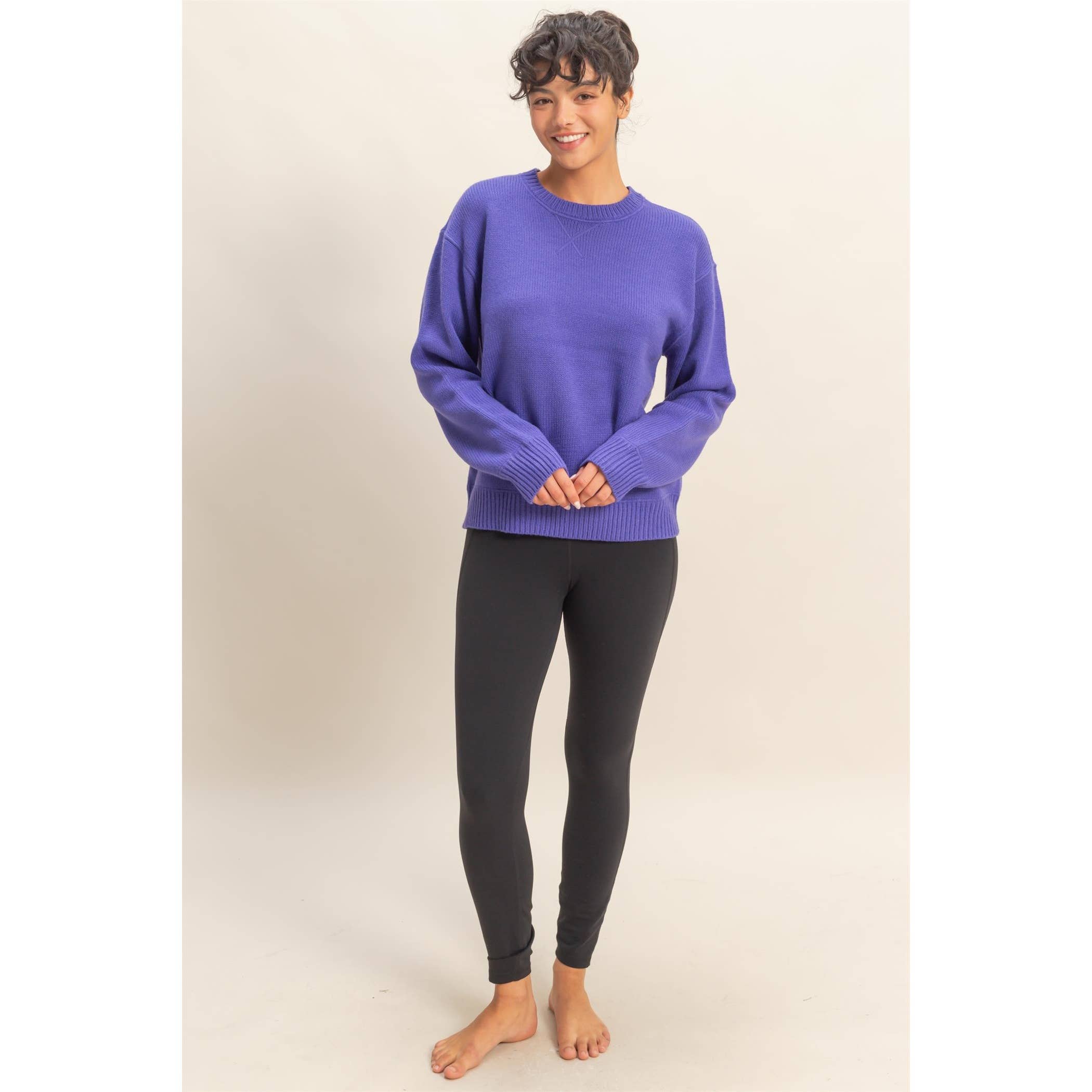 HYFVE - Wholesale Knit Sweater - Women's - Crew Neck Sweater9